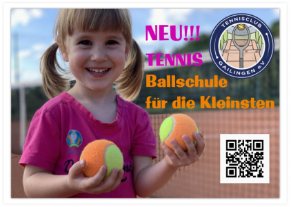 NEU!!! Tennis Ballschule für die Kleinsten